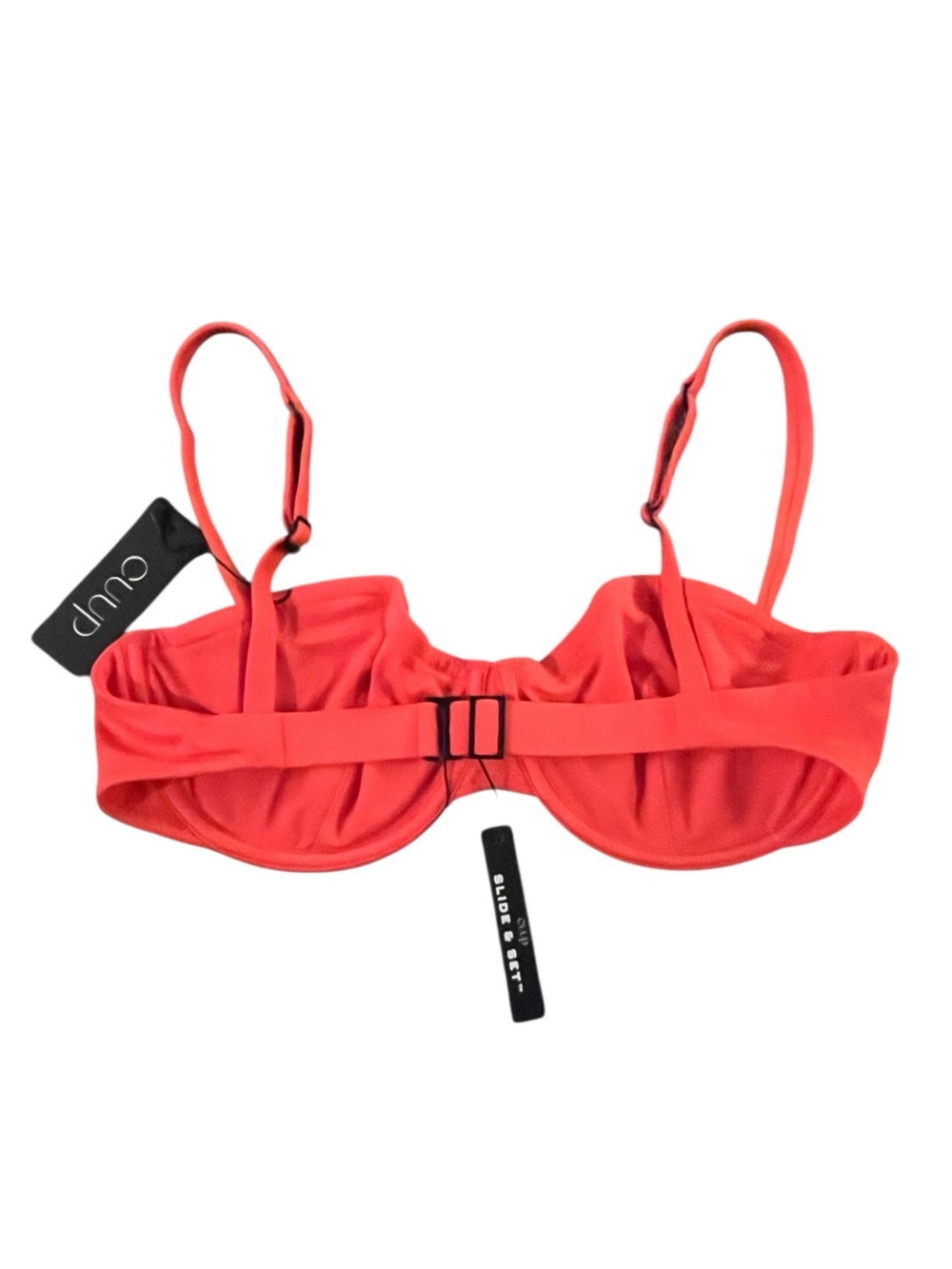 NWT CUUP The Balconette Bikini Top 11 (34E/36D) Hibiscus - Picture 4 of 5